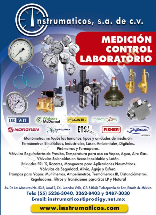 INSTRUMATICOS, SA DE CV Imagen