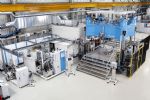 Turnkey production lines for fiber composite components 