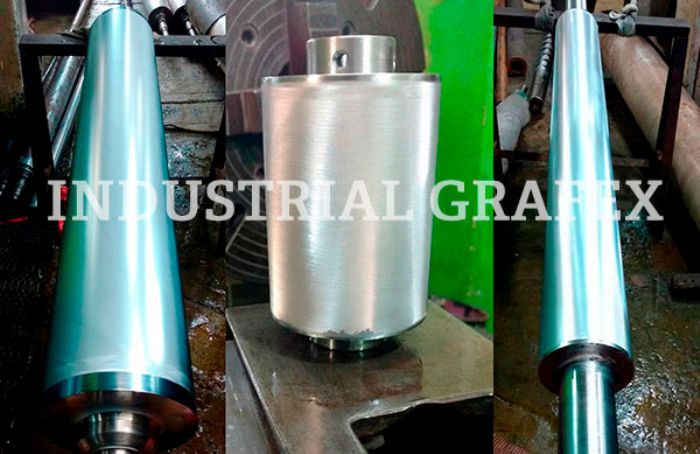 GRABADO DE RODILLO DE ACERO - INDUSTRIAL GRAFEX