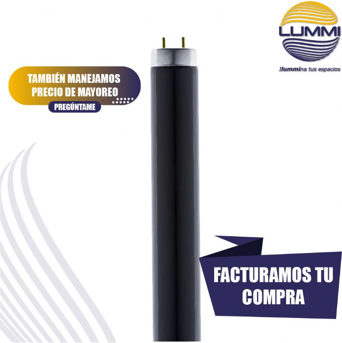 Tubo Fluorescente 40w Luz Negra T8 (fl40blb) - LUMMI