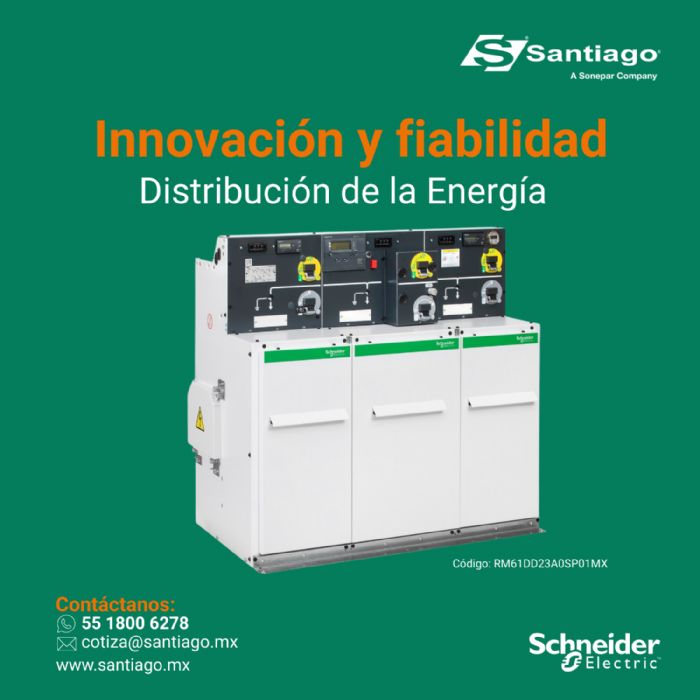 SECCIONADOR RM6 DE-D, CON VIP 410 - SCHNEIDER ELECTRIC