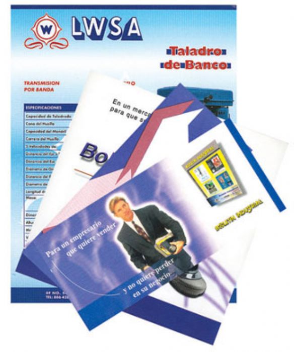 INSERTO PUBLICITARIO EN LA REVISTA BOLETIN INDUSTRIAL - INSERTOS