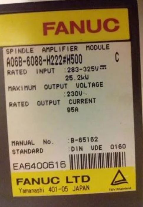 Spindle Amplifier Power Supply Fanuc - FANUC