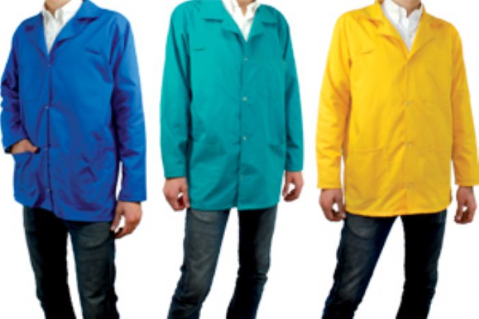 BATA ANTIESTATICA ESD CORTA - 