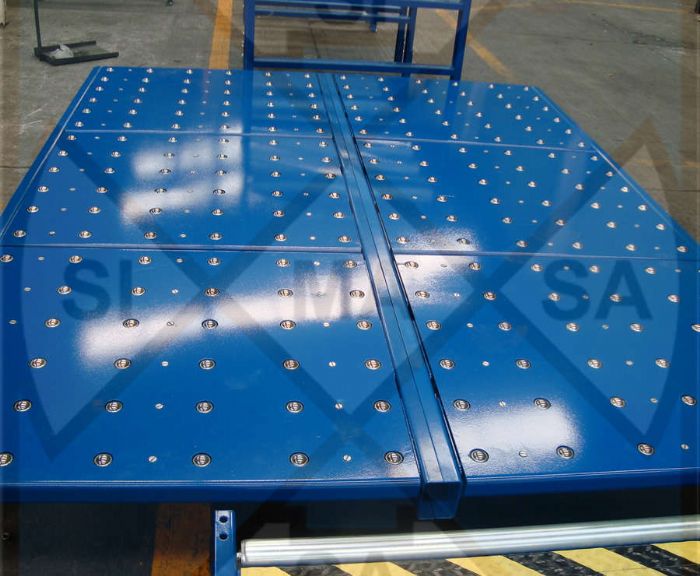 TRANSPORTADOR DE BOLAS DE TRANSFERENCIA - Simasa Conveyors