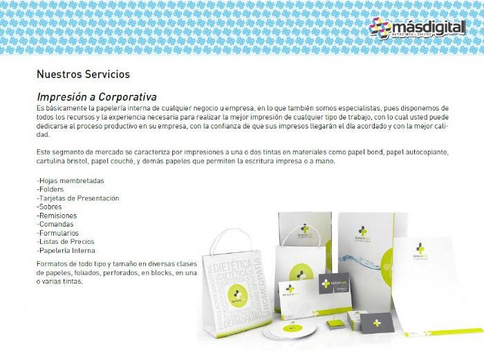 Impresión Offset corporativa - 
