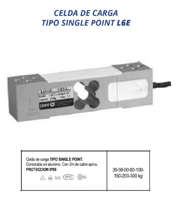 Celda de carga TIPO SINGLE POINT. - ZEMIC