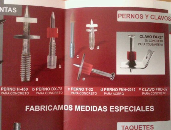 pernos y clavos  - 