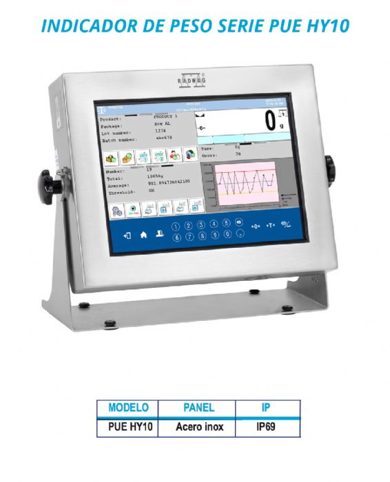 INDICADOR DE PESO - RADWAG