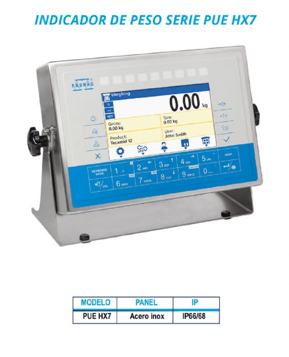 INDICADOR DE PESO - RADWAG