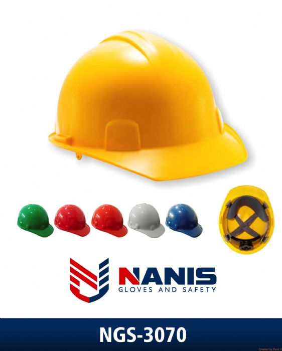 CASCO DE SEGURIDAD DIELECTRICO TIPO CACHUCHA - NANIS GLOVES AND SAFETY