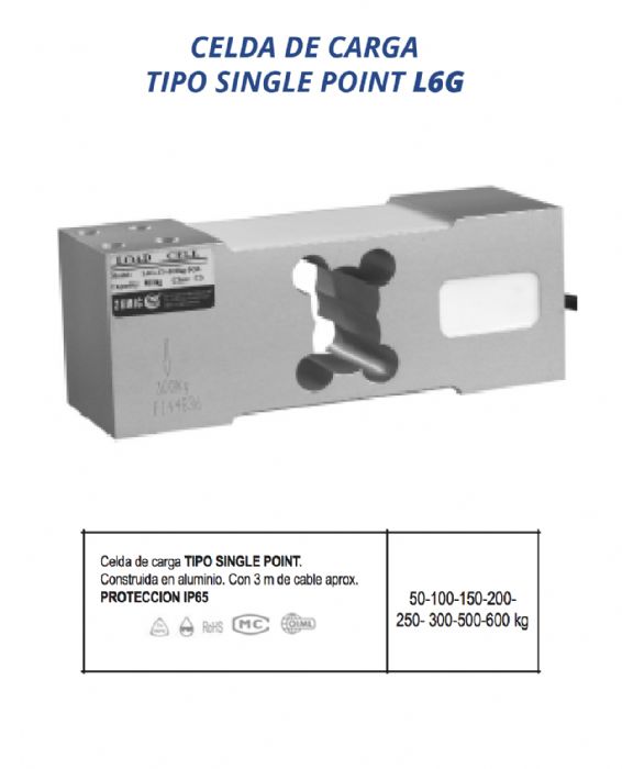 Celda de carga TIPO SINGLE POINT - ZEMIC