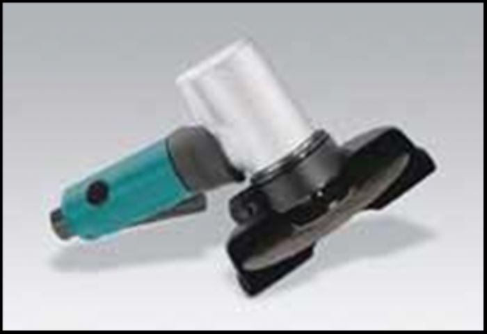 Herramienta cortadora de disco desplazada 7 grados, de 4 pulgadas (102 mm) de diámetro - DYNABRADE