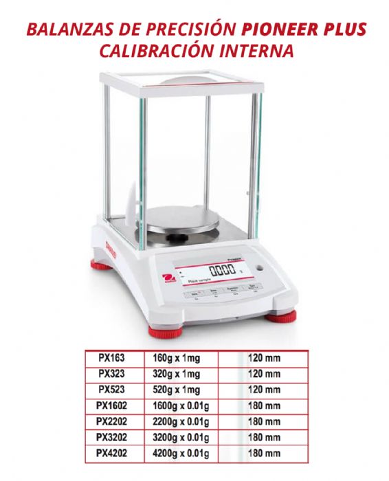 BALANZAS SEMI MICRO ANALITICAS - OHAUS