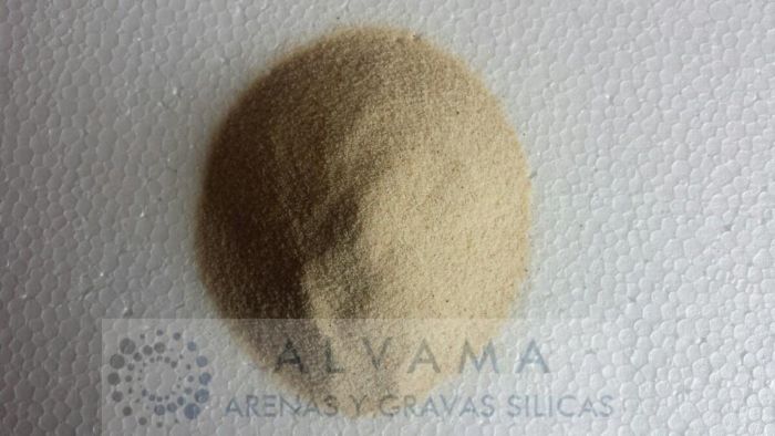 ARENA SILICA  - ARENA SILICA ALVAMA