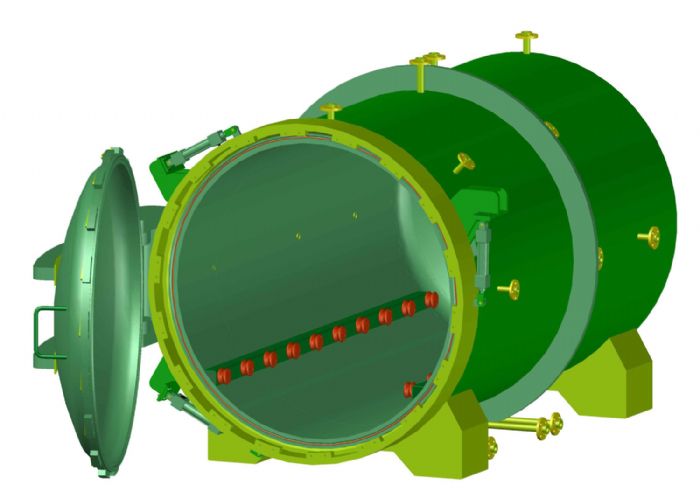 Autoclave. Planos completos, proceso y materiales para fabricación. - 