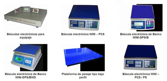 BASCULAS Y PLATAFORMAS DE PESAJE - 