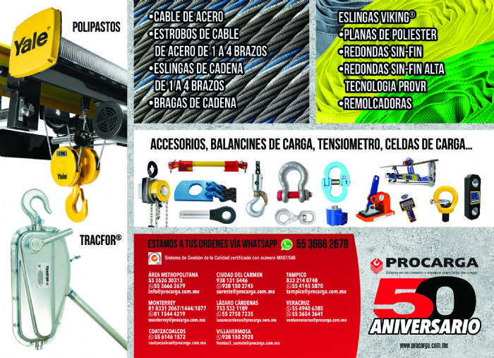 Productos para Izaje de Carga - 