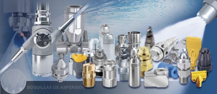 BOQUILLAS DE ASPERSION  - spraying systems 