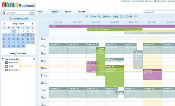 Plataforma de colaboración - Zoho