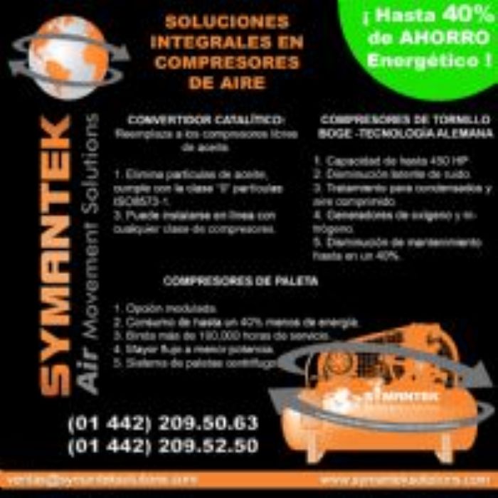 COMPRESORES DE TORNILLO ( BOGE ) - SYMANTEK