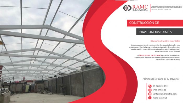 CONSTRUCCIÓN DE NAVES INDUSTRIALES (DISEÑO, CONSTRUCCIÓN Y SUPERVISIÓN).  - 