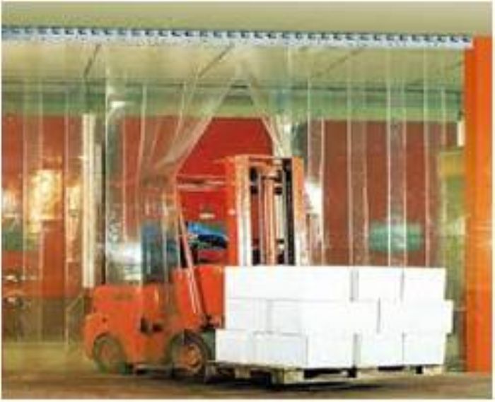 CORTINA HAWAIIANA PVC PARA PASO DE ANDEN.MONTACARGAS USO RUDO - ELCO USA