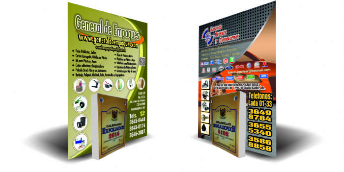 Calendario Exfoliador Impreso - miguel sandoval