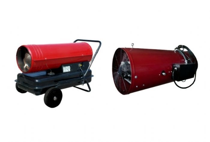 Calefactores tipo cañon - Nakomsa