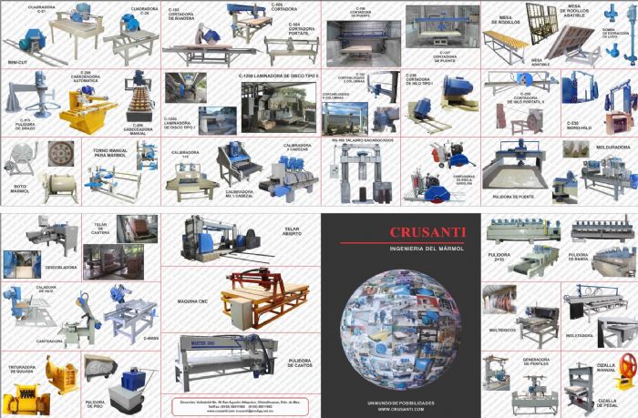 Cortadoras diversas - CRUSANTI