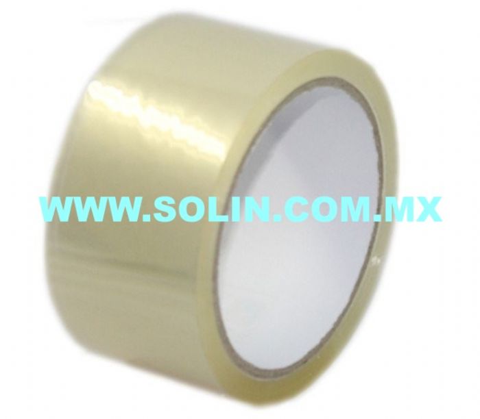 CINTA ACRILICA PARA EMPAQUE COLOR CANELA - 