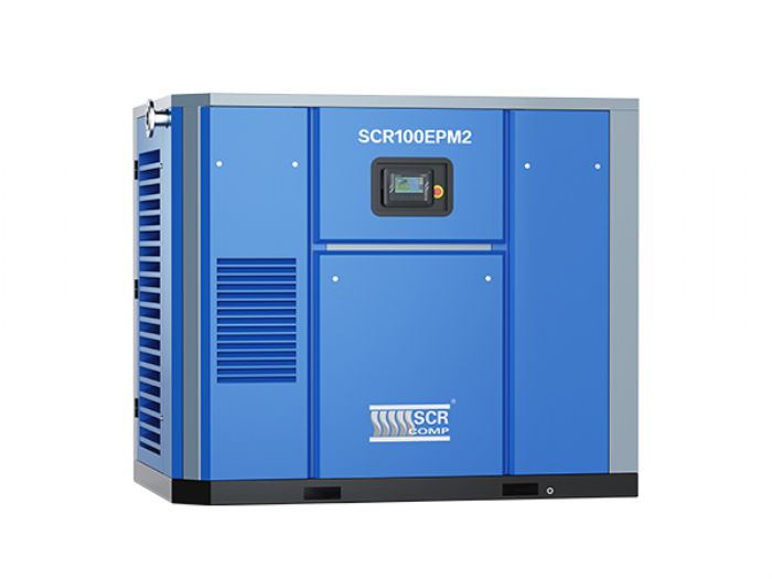Compresor de tornillo lubricado super eficiente con doble variador de velocidad. - SCR COMRESSOR.