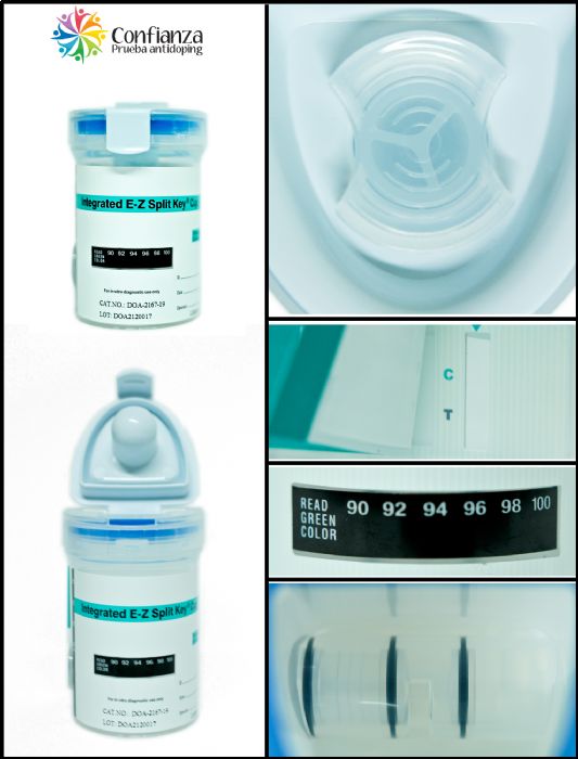 Prueba Antidoping - Vaso Multi-Drogas - Prueba Antidoping Confianza