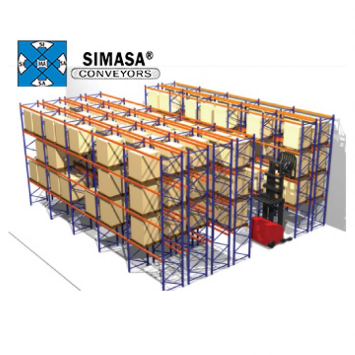 RACK DOBLE PROFUNDIDAD - Simasa Conveyors