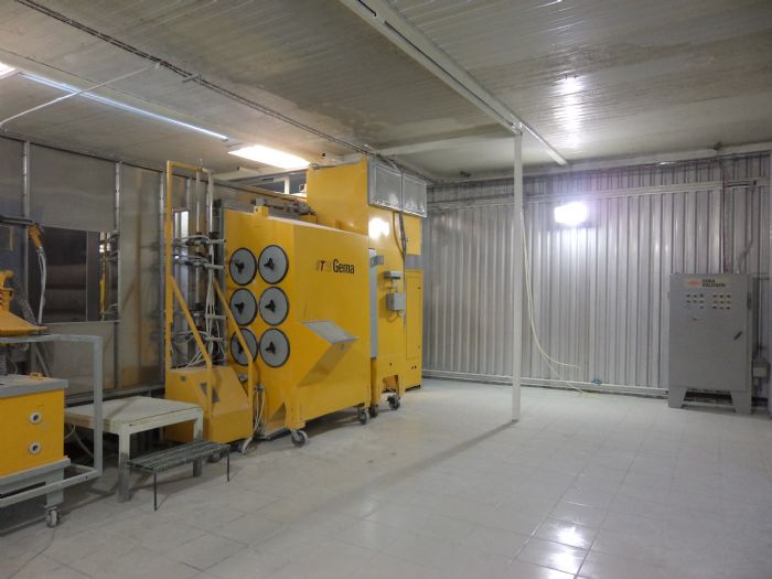 Aplicación de Pintura en Polvo - ITAL-COLORS