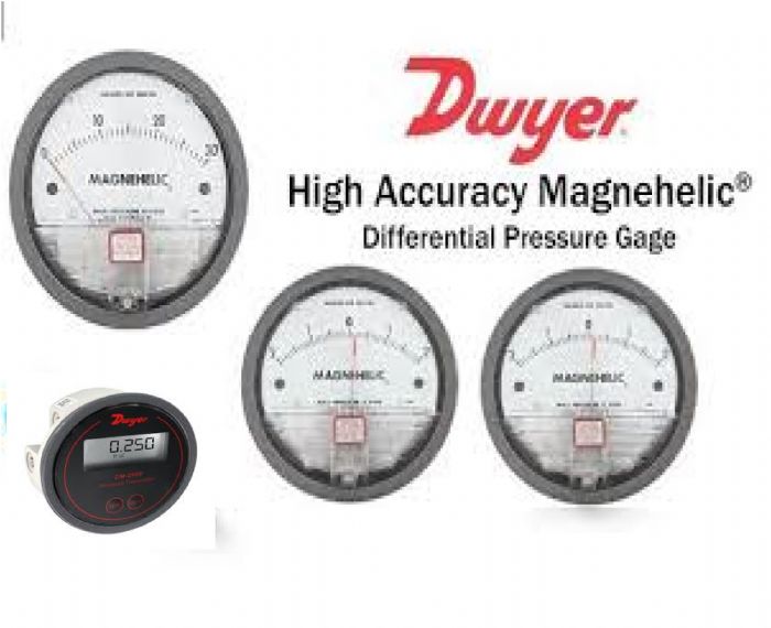 Manometros de presion diferencial - Dwyer