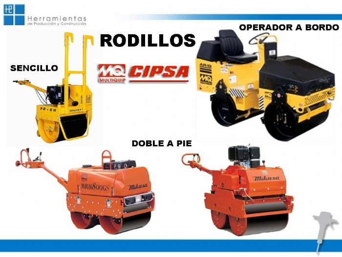 RENTA DE RODILLO - CIPSA