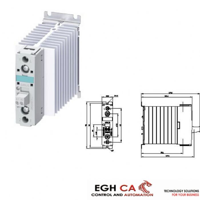  CONTACTOR ESTÁTICO MONOFÁSICO - SIEMENS 
