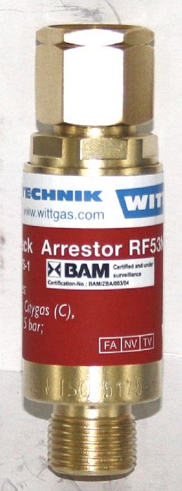 Valvulas arrestaflamas o valvulas apagallamas - WITT