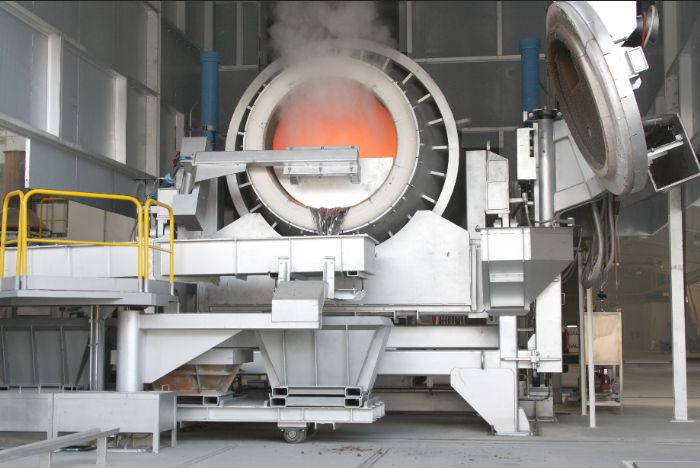 Horno rotativo Basculante - GHI Smart Furnaces