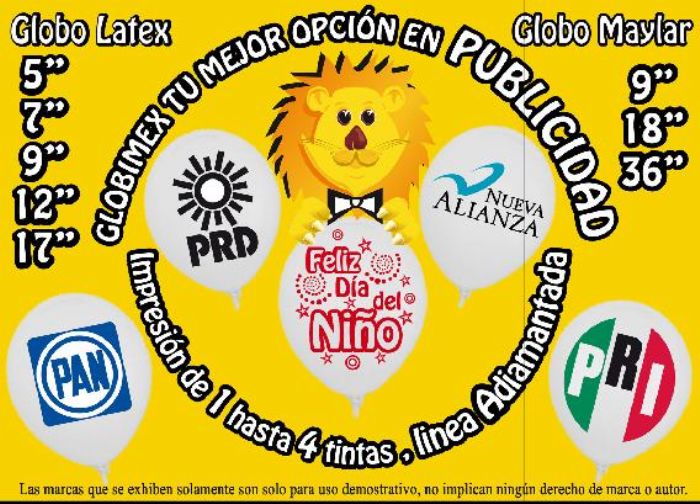 GLOBOS PUBLICITARIOS - 