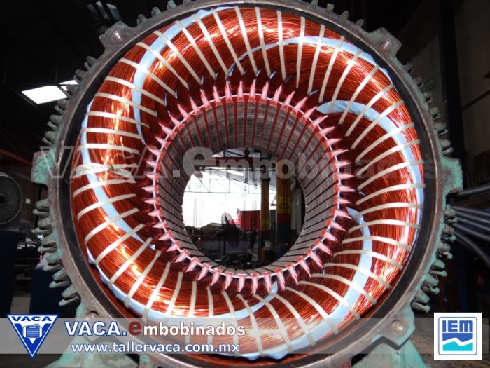 Embobinado de Motores Electricos CA - Embobinados VACA