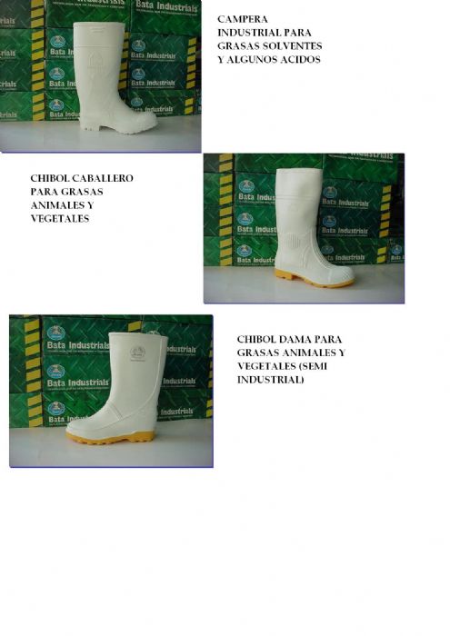 BOTAS DE HULE BOTA INDUSTRIAL - BATA INDUSTRIAL`S