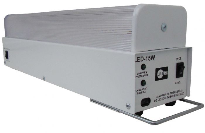Lámpara de Emergencia de Diodos Emisores de Luz (LEDS) Mod. LED-15W - CELECSIS