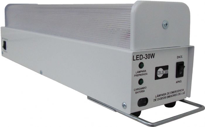 Lámpara de Emergencia de Diodos Emisores de Luz (LEDS) Mod. LED-30W - CELECSIS