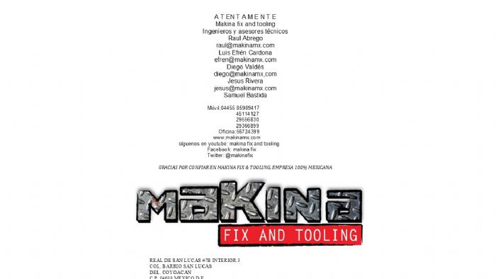 servicio y venta de maquinaria industrial y consumibles - 