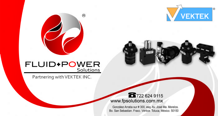SOLUCIONES EN SUJECIÓN HIDRÁULICA  - VEKTEK, INC.