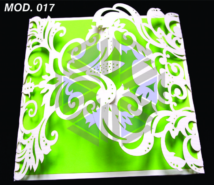 Corte de invitaciones a papel - Transfer de Mexico