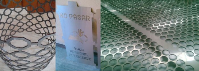 Corte con laser de lamina - 