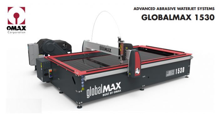 GLOBALMAX 1530 JET MACHINING CENTER - Omax
